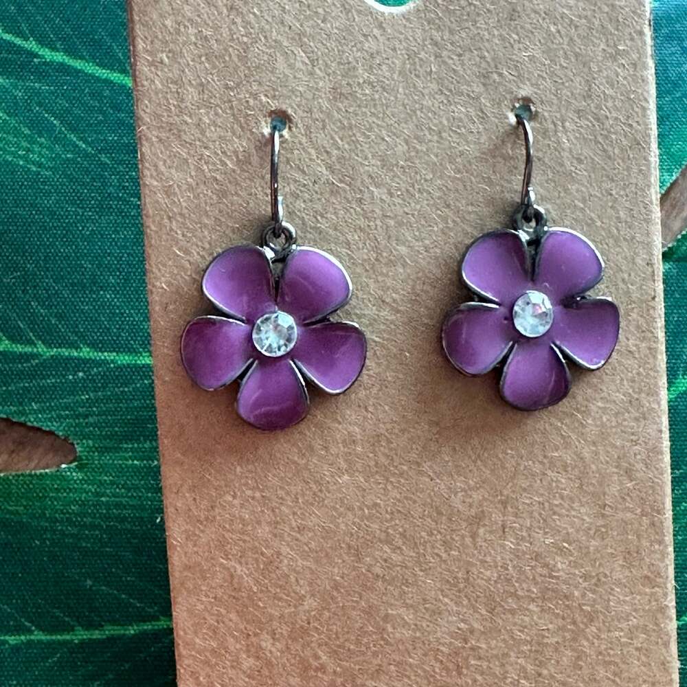 BOGO FREE PINK FLOWER EARRINGS